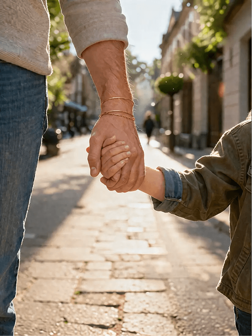 Student haalt kind op van school