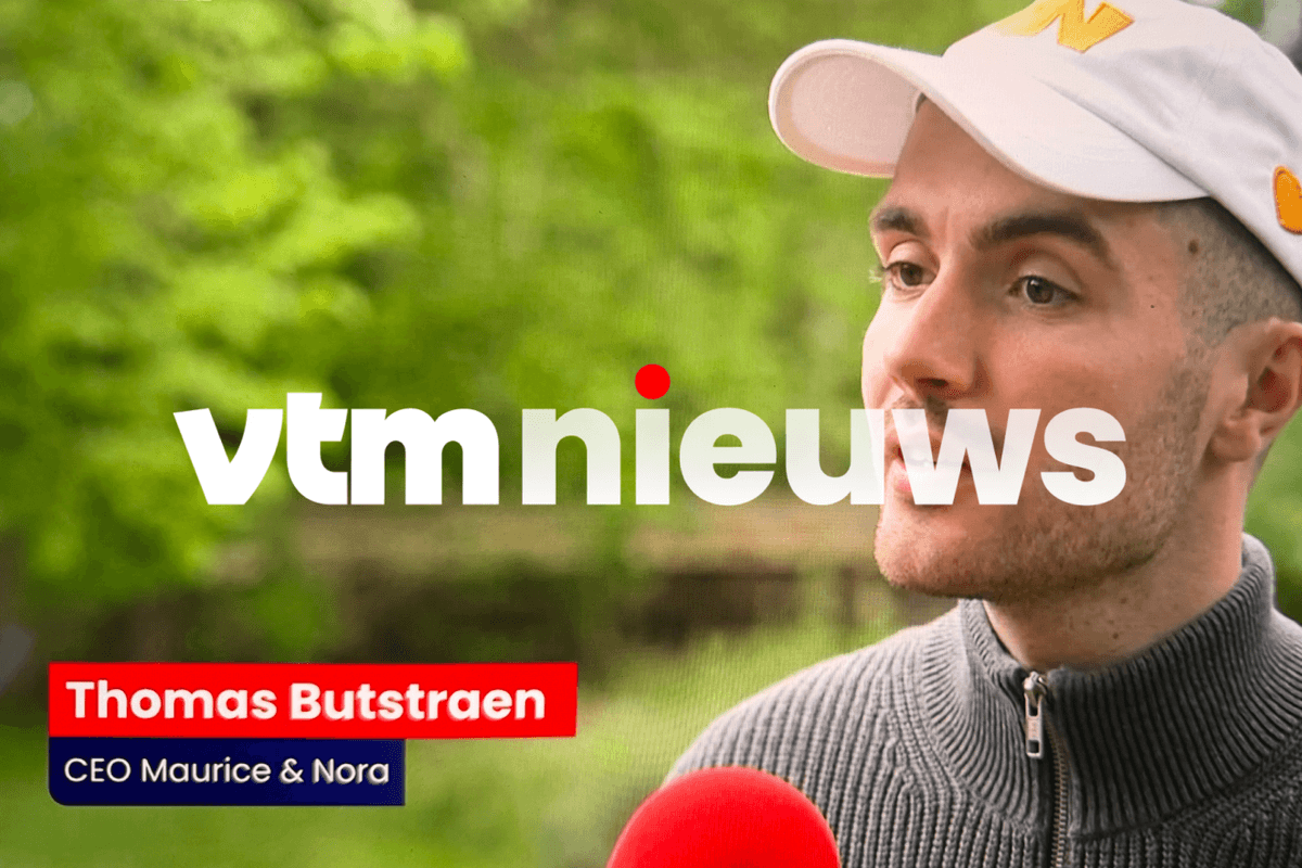 Maurice & Nora in het VTM nieuws